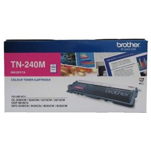 Brother TN240M Magenta Toner Cartridge - Yield ~1400 Pages