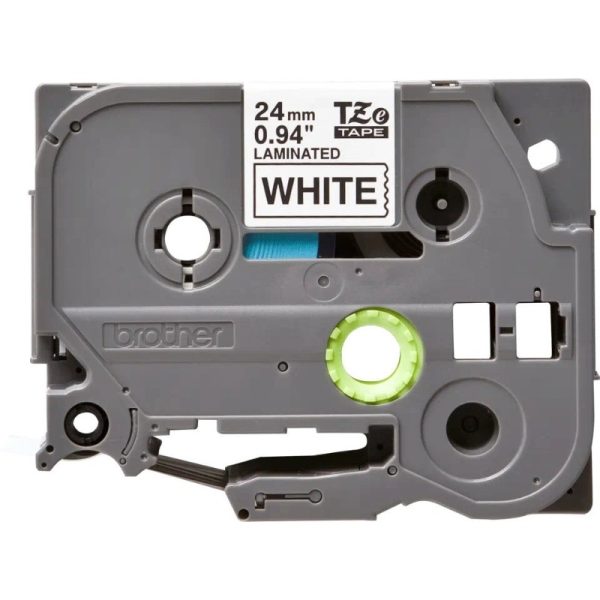 Brother TZe-251 Labelling Tape Cassette – Black on White, 24mm wide - Image 2