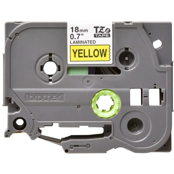 Brother TZe-641 Labelling Tape Cassette – Black on Yellow, 18mm wide - Image 2