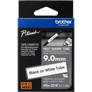 Brother HSe-221E 9mm Heat-Shrink Tube Tape UAE