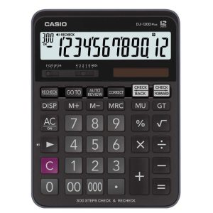 Casio DJ-120D Plus Calculator - Black