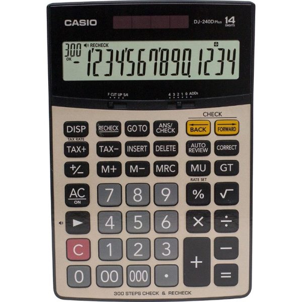 Casio DJ-240DPLUS Desktop Calculator