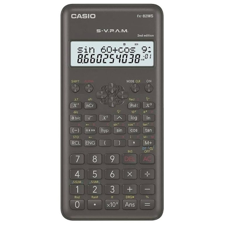 CASIO FX82MS CALC 1
