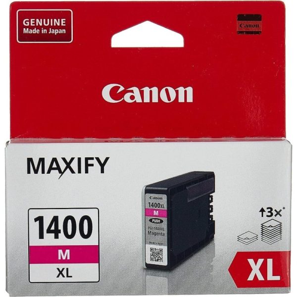 Canon PGI-1400XL High Yield Magenta Ink Cartridge
