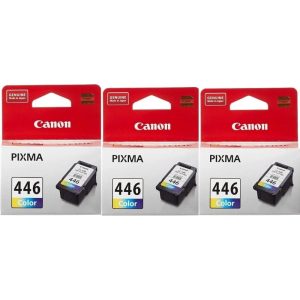 Canon 446 Ink cartridge Tri-Color - 3 Pcs Pack