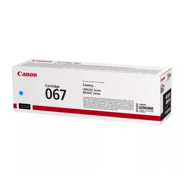 Canon 067 Cyan Genuine Toner Cartridge - Image 2