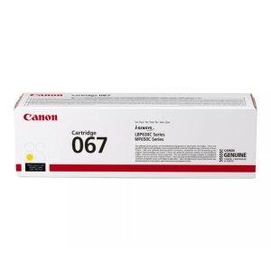 Canon 067 Yellow Genuine Toner Cartridge