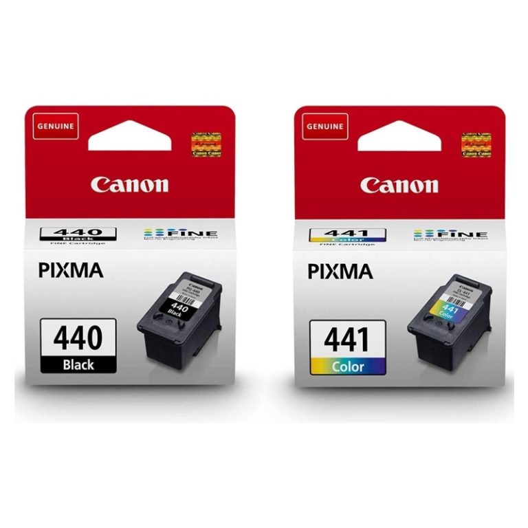 Canon 440 Black and 441