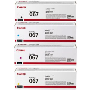 Canon Genuine Toner Cartridge 067 Full Set - (All Colors)