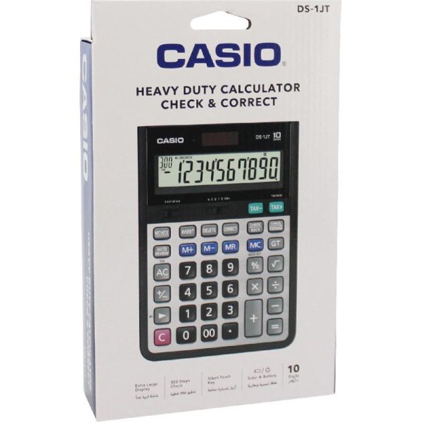 Casio DS-1JT Heavy Duty Office Calculator - Image 2