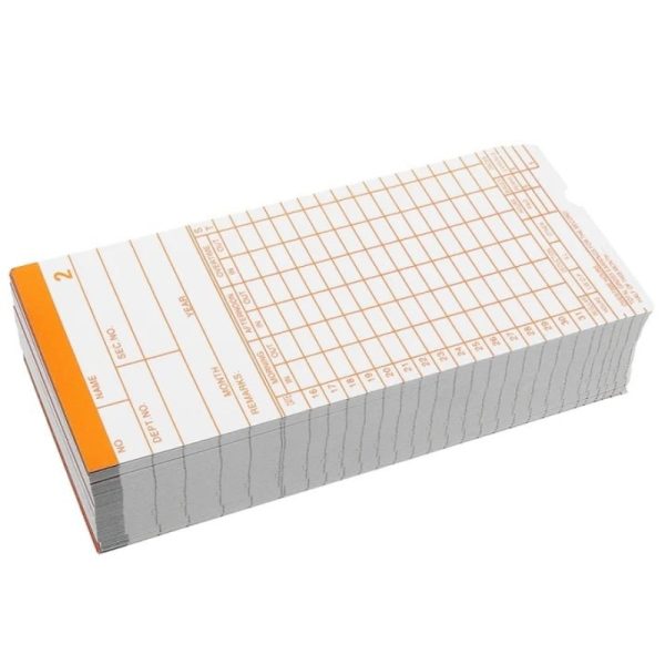 DSB TC-6 Time Card - Pack of 100 Pcs - Image 2