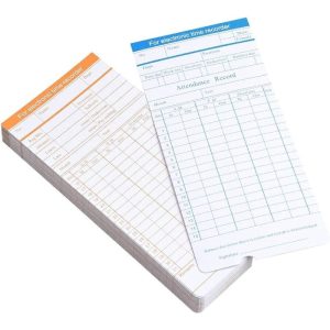 DSB TC-6 Time Card - Pack of 100 Pcs