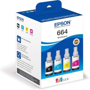 Epson EcoTank 664 All Colors Multipack Ink Bottles