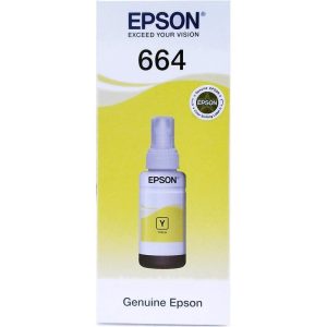 Epson 664 EcoTank Yellow Ink Bottle- T6644 - 70ml
