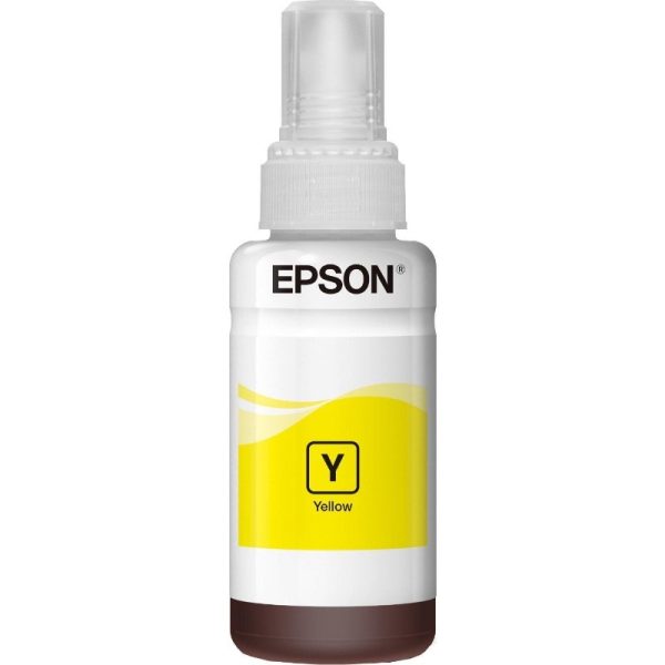 Epson 664 EcoTank Yellow Ink Bottle- T6644 - 70ml - Image 2