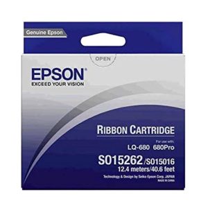 Epson LQ-680 Ribbon Cartridge - Black Color