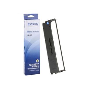 Epson LX-350 Ribbon Cartridge, Black - S015637