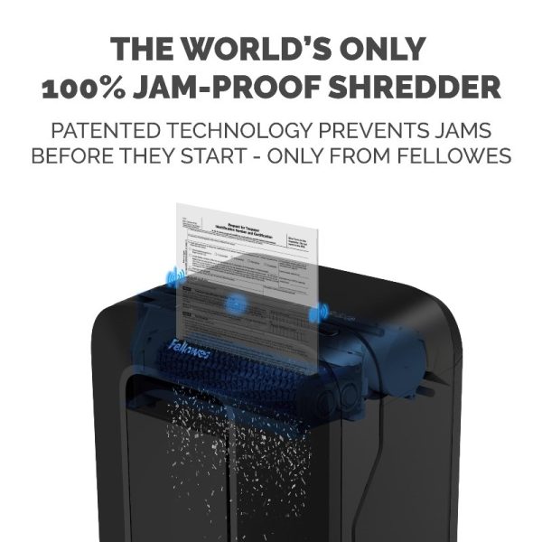 Fellowes Powershred LX200 Cross Cut Office Heavy Duty Shredder - Image 4