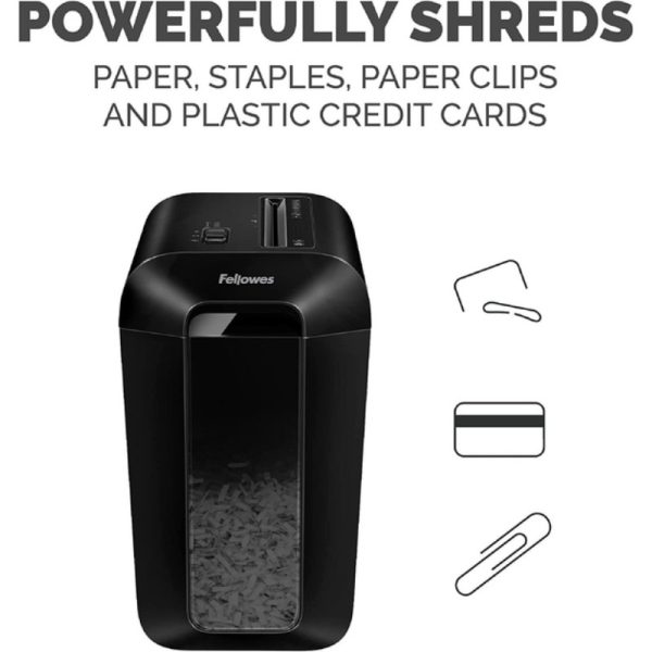 Fellowes Powershred LX65 Cross Cut Small Office / Home Office Shredder - Image 3