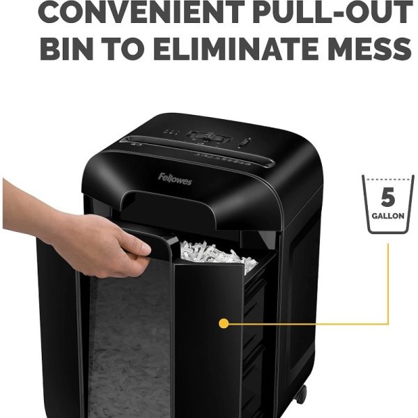 Fellowes Powershred LX85 Cross Cut Office Heavy Duty Shredder - Image 4