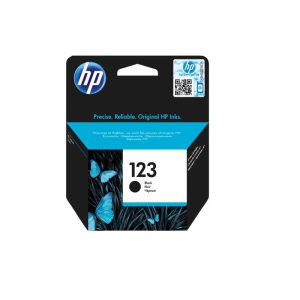 HP 123 Black Original Ink Cartridge-F6V17AE