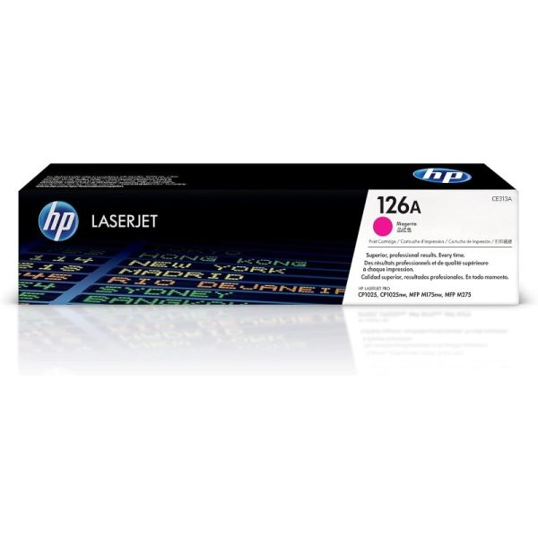 HP 126A Magenta LaserJet Toner Cartridge-CE313A