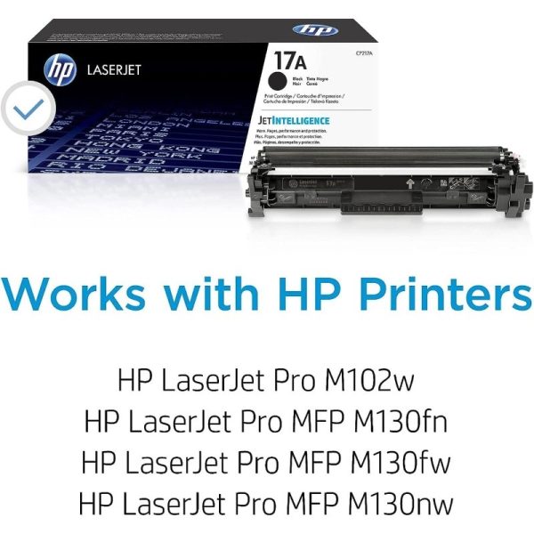 HP 17A Black Original LaserJet Toner Cartridge- CF217A - Image 2