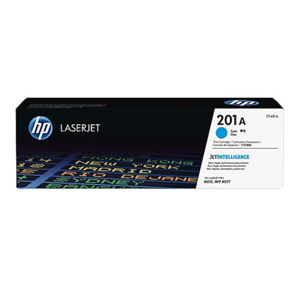 HP 201A Cyan Toner Cartridge - CF401A