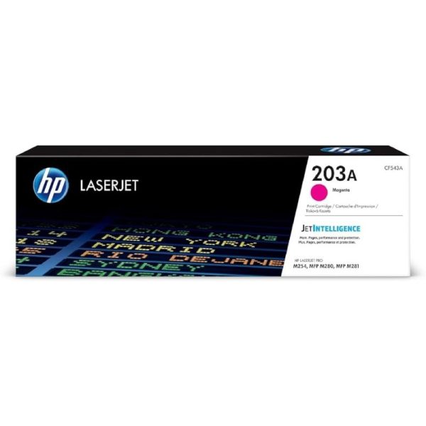 HP 203A Magenta LaserJet Toner Cartridge -CF543A