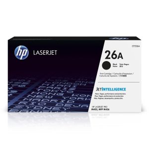 HP 26A Black Original LaserJet Toner Cartridge, CF226A