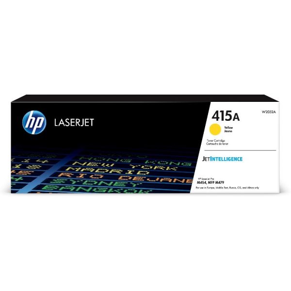HP 415A Yellow LaserJet Toner Cartridge-W2032A
