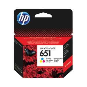 HP 651 Tri-color Original Ink Advantage Cartridge-C2P11AE