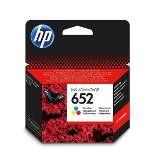 HP 652 Tri-color Original Ink Advantage Cartridge-F6V24AE