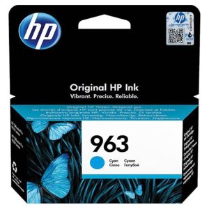 HP 963 Cyan Original Ink Cartridge-3JA23AE