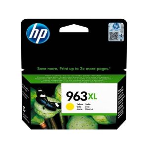 HP 963XL High Yield Yellow Original Ink Cartridge-3JA29AE