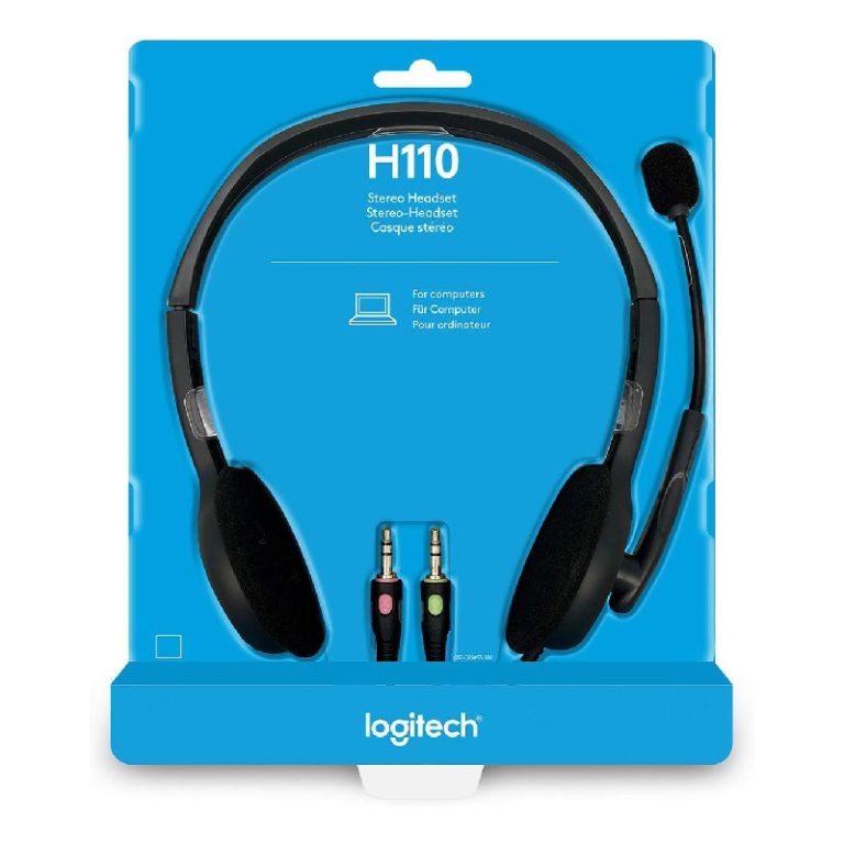 Logitech H110 Wired Stereo Headset 1