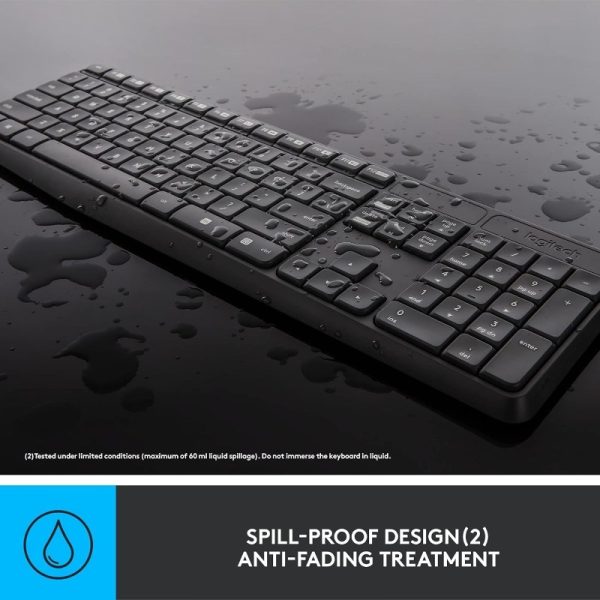 Logitech MK235 Wireless Keyboard and Mouse Combo - Image 3