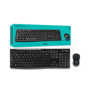 Logitech MK270 Wireless Keyboard and Mouse Combo Pack