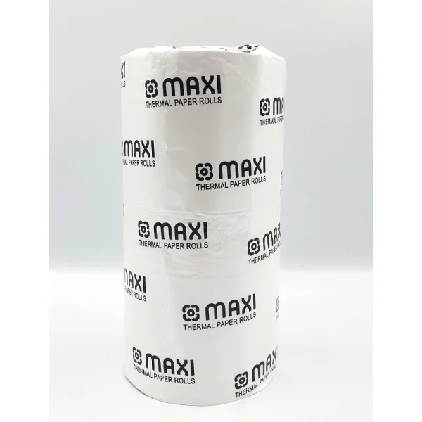 MAXI 80X80mm Thermal Paper Rolls - 50 rolls Box