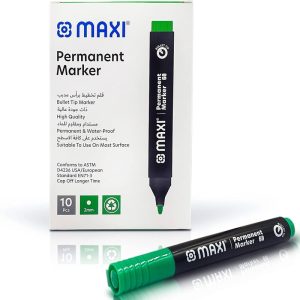 Maxi Permanent Marker Bullet Tip-Green