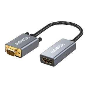 Mowsil VGA To HDMI Adapter