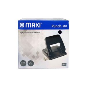 Maxi 2 Hole Perforator Punch Medium 510 Black