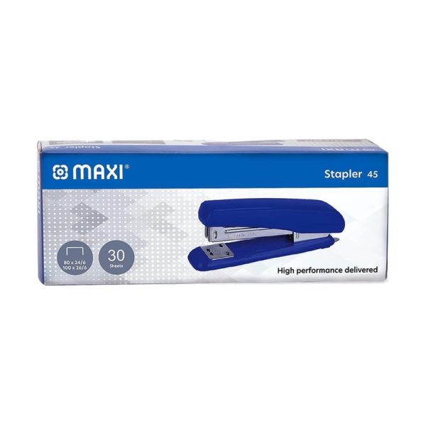 Maxi 45 STAPLER 30 SHEETS, BLACK COLOR - MX-45BL - Image 3