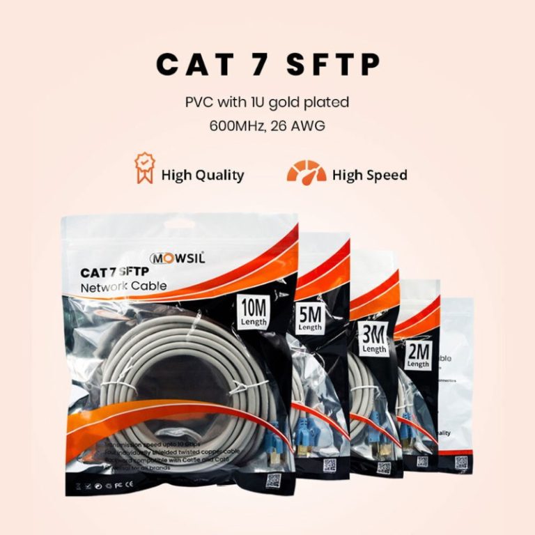 Mowsil Cat7 SFTP Ethernet Cables 1