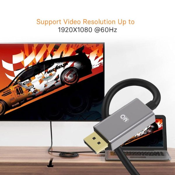 Mowsil DP to VGA CABLE 2Mtr - Image 2