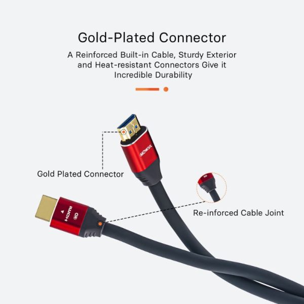 Mowsil HDMI 4K 30Hz 1.4 Cables-10Mtr - Image 4
