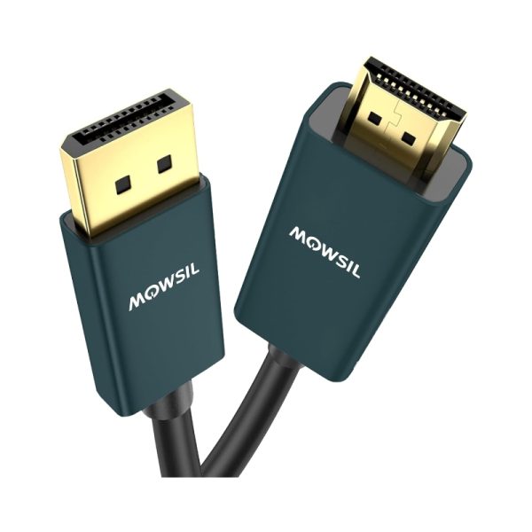 Mowsil HDMI to DP 4K Cable - 3Mtr - Image 3