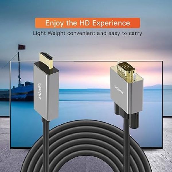Mowsil HDMI to VGA Cable 2Mtr - Image 2
