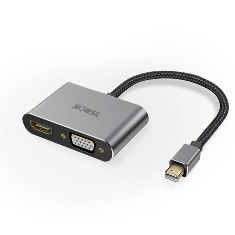 Mowsil Mini DP to VGAHDMI Adapter 1