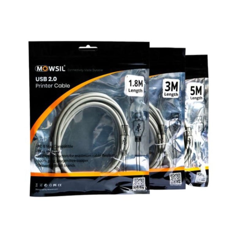 Mowsil USB 2.0 Printer Cable 1 1